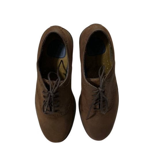 Dockers Men’s Brown Leather Oxford Dress Shoes Size 10M - Picture 9 of 14